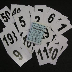 NUMBER DECKS